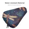 Hand-Painted Dragonfly Bicycle Seat Rain Cover view 4