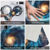Mexpekil Bath Mat, 49 x 80 cm, Interstellar Spiral, Microfiber view 4