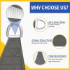 Ufgwhirl Waterproof Rectangular Sun Shade Sail 13 x 16 ft, Earthy Yellow, with Mounting Kit view 3