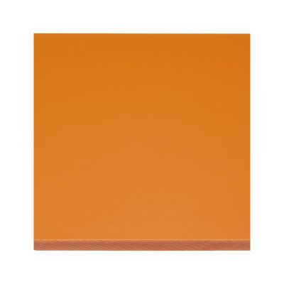 PATIKIL 300x300x10mm Phenolic Resin Sheet, Orange Red
