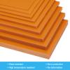 PATIKIL 300x300x10mm Phenolic Resin Sheet, Orange Red view 3