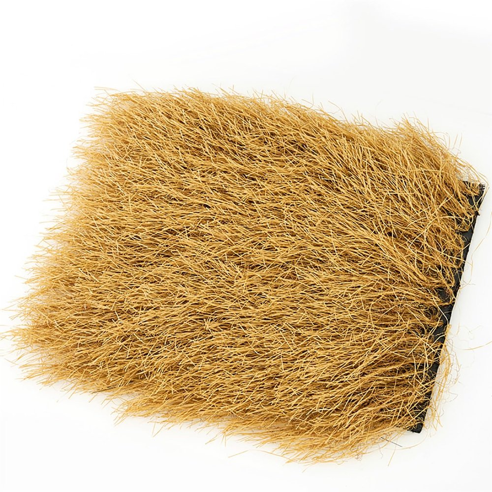 CURBX Artificial Thatch Roof Roll, PE Palm Grass, 1 x 9 m