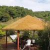 CURBX Artificial Thatch Roof Roll, PE Palm Grass, 1 x 9 m view 2