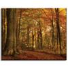 GP TONER Canvas Painting for Office and Home Decor, Pastel Style, Trees, Forest in Autumn, 50 x 40 cm view 2