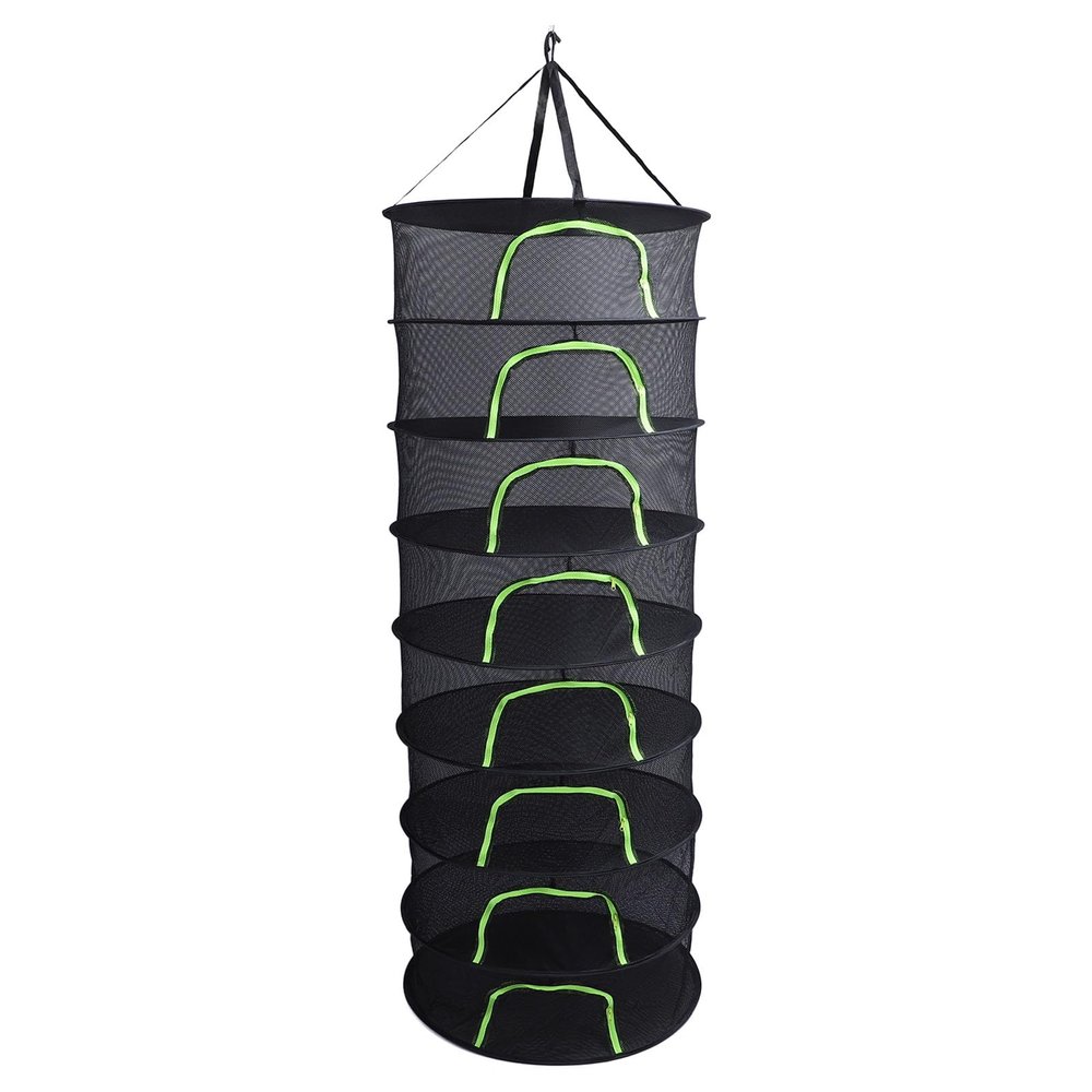 Jiawu Herb Drying Rack, Foldable Hanging Mesh Drying Net