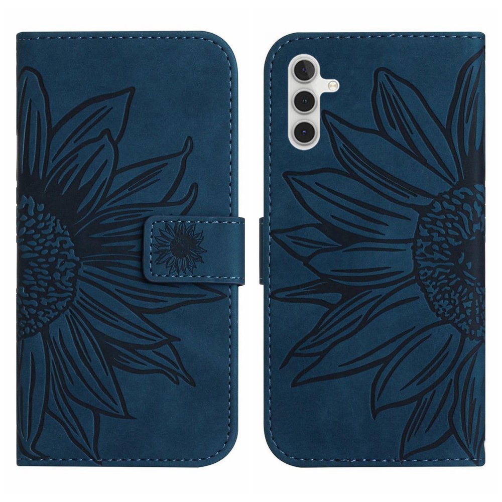 Rfvzubemok Flip Wallet Case for Samsung Galaxy A24 4G, Blue