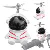 Astronaut Scooter Handlebar Decoration with Movable Propeller view 1