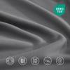 Sonive Pillowcase 40 x 40 cm, 2-Pack, OEKO-TEX, Gray view 4