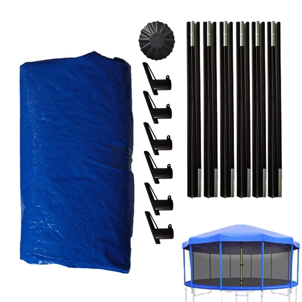 Trampoline Shade Cover, UV-Resistant and Waterproof