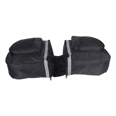 NDNCZDHC Waterproof Bike Rack Saddle Bag with Side Panniers