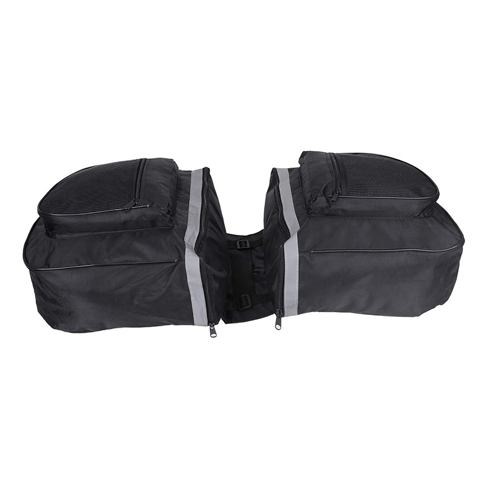 NDNCZDHC Waterproof Bike Rack Saddle Bag with Side Panniers