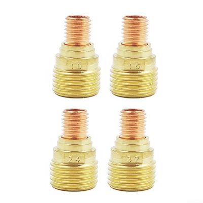 Brass Collet Body for Stubby Gas Lens, 3.2 mm (45V45)