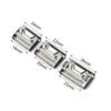 JASMKLX 1-Pair 20 mm/22 mm/26 mm Quick-Fit Metal Watch Band Adapters for Garmin Fenix view 2