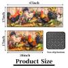 JWXCBIM Rooster Kitchen Rugs, Farmhouse Style, Sunflower Decor, Non-Slip, Absorbent and Washable, 17 x 30 in + 17 x 51 in view 4