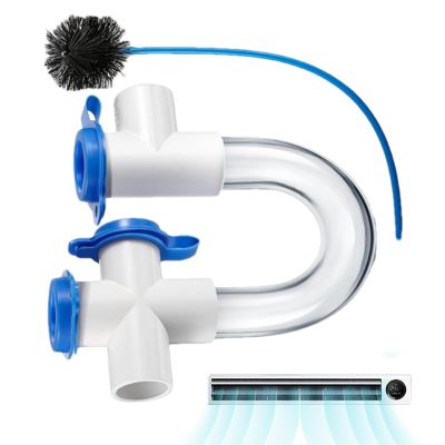Clear P-Trap – 3/4-Inch PVC U-Trap for Condensation – Pipe Fitting
