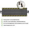 etm Cable Management Protective Mat with Warning Border, Black/Yellow, 40 x 1000 cm view 2