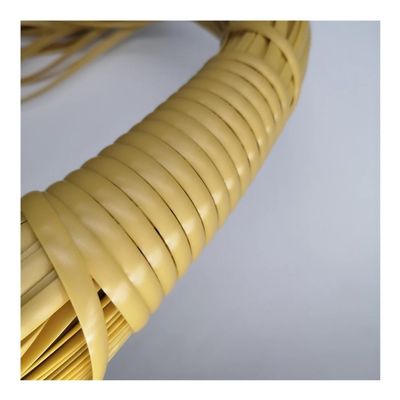 TMAOZW 5 mm, 500 g Yellow Flat Synthetic PE Rattan Repair Material