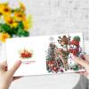 CXINLky 5D DIY Diamond Art Christmas Cards, 6-Piece Set view 2