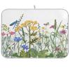 Ksajwzf Dish Drying Mat with Colorful Herbs and Flowers, 45.7 x 61 cm view 1