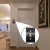 Glitter Light Switch Cover, Unbreakable 1-Gang Toggle Switch Wall Plate, Black/White, 11.4 x 7.1 cm view 4