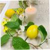 Hperu Hanging Greenery Lemon Berry Garland view 3