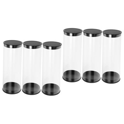 BESPORTBLE 6-Piece Transparent Golf Ball Display Case Set