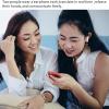 Luniva Translator Pods, Lenskey Translation Earbuds, Bluetooth 5.3, 74 Languages and 70 Accents, Black view 3
