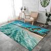 Srigzcaly Super-Soft Kids' Room Rug, 80 x 150 cm, Sea Beach Seascape, Non-Slip, Multicolor view 2