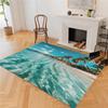 Srigzcaly Super-Soft Kids' Room Rug, 80 x 150 cm, Sea Beach Seascape, Non-Slip, Multicolor view 3