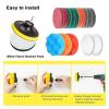 30-Piece Power Scrubber Brush Attachment Set with Scouring Pads, Wire Brushes and Extendable Long Attachment view 3