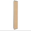 Gerambel Swing-Door Wardrobe, 5 Decorative Shelves, Lockable, Right-Side Lock, 600 x 425 x 2304 mm, Beech/Onyx view 1