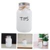Glass Money Box in Mason Jar Style, 1000 ml, for Adults view 2