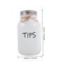 Glass Money Box in Mason Jar Style, 1000 ml, for Adults view 3