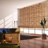 Bamboo Blinds for Sun Protection; Outdoor Bamboo Roller Shades; Decorative Roman and Vertical Blinds for Garden, Balcony, or Window (W120 x H160 cm / 47 x 63 in) view 4