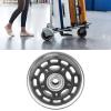 3-Inch Transparent Quiet Wheel, Black PU Wheel with 608ZZ Bearing view 3