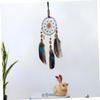 Warmhm 6-Piece Feather Wall Hanging Decor view 2