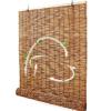 Bamboo Blinds for Patio, Indoor/Outdoor Privacy, W120 x H320 cm (47 x 126 in) view 1