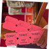 PRETYZOOM 1,000-Piece Red Paper Event and Raffle Tickets view 3