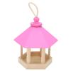 Hanging Hexagonal Wooden Bird Feeder view 3