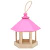 Hanging Hexagonal Wooden Bird Feeder view 4