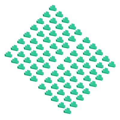 100 Greenhouse Clips for 8 mm Tubes