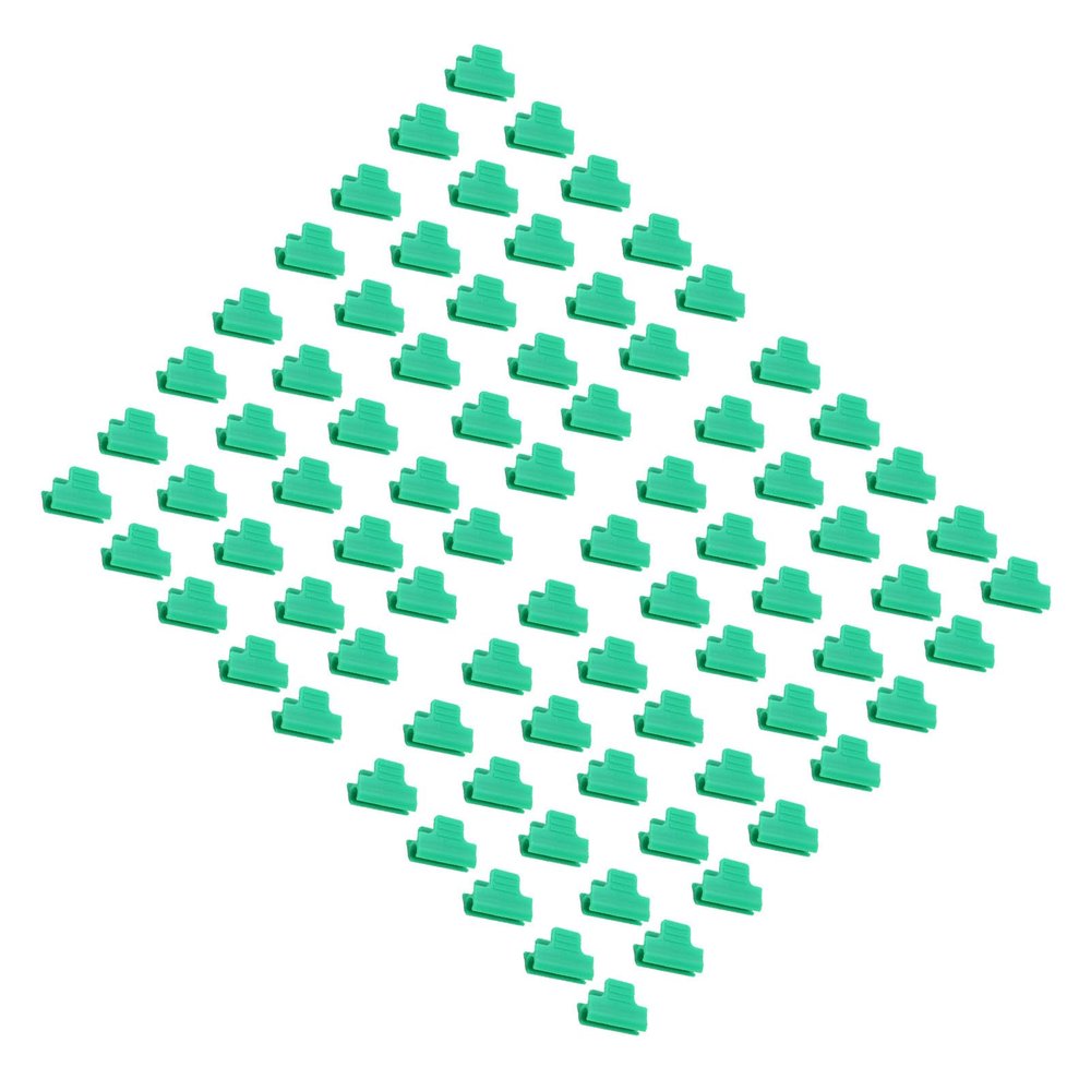 100 Greenhouse Clips for 8 mm Tubes