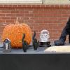 Halloween Resin Figurine Decoration: Witch, Black Cat, Ghost & Pumpkin view 2