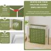 MTSYXYM MDF Radiator Cover, Easy Installation, Pipe Concealment, L70 × H80 × D15 cm view 3