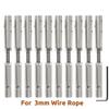 WANGSHAOWEI 10-Piece 3 mm Wire Rope Tensioner Set with Bolts view 2