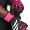HISTARSTORE5 Soccer Goalkeeper Gloves, Training Gloves, Strong Grip, Non-Slip and Breathable, Adults and Children (Pink, 9) view 4