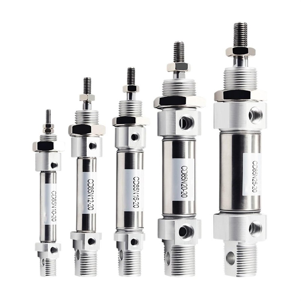 CD85N16-60 80 100-A Standard Double-Acting Single-Rod Mini Air Cylinder CD85N20-100A, 1 Piece (10-C)