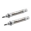 ISO Pneumatic Cylinder C85, Double-Acting, Single Rod, CD85N, 8/10 mm Bore, 10–200 mm Stroke, 1 Piece (CD85N10, 50 mm Stroke) view 1
