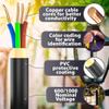 MAS Premium NYY-J 4 x 2.5 mm² Underground Power Cable, 15 m view 4