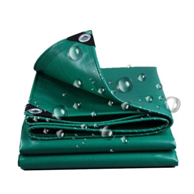 XYXHEII 500 g/m² Waterproof Tarp, 1.2 x 1.2 m, Heavy-Duty PVC Fabric with Eyelets, UV-Resistant Cover